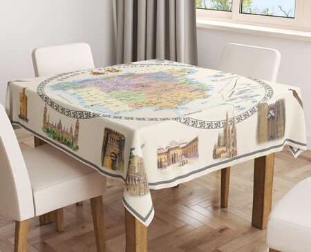 Mapa de España y Portugal de Carrefour