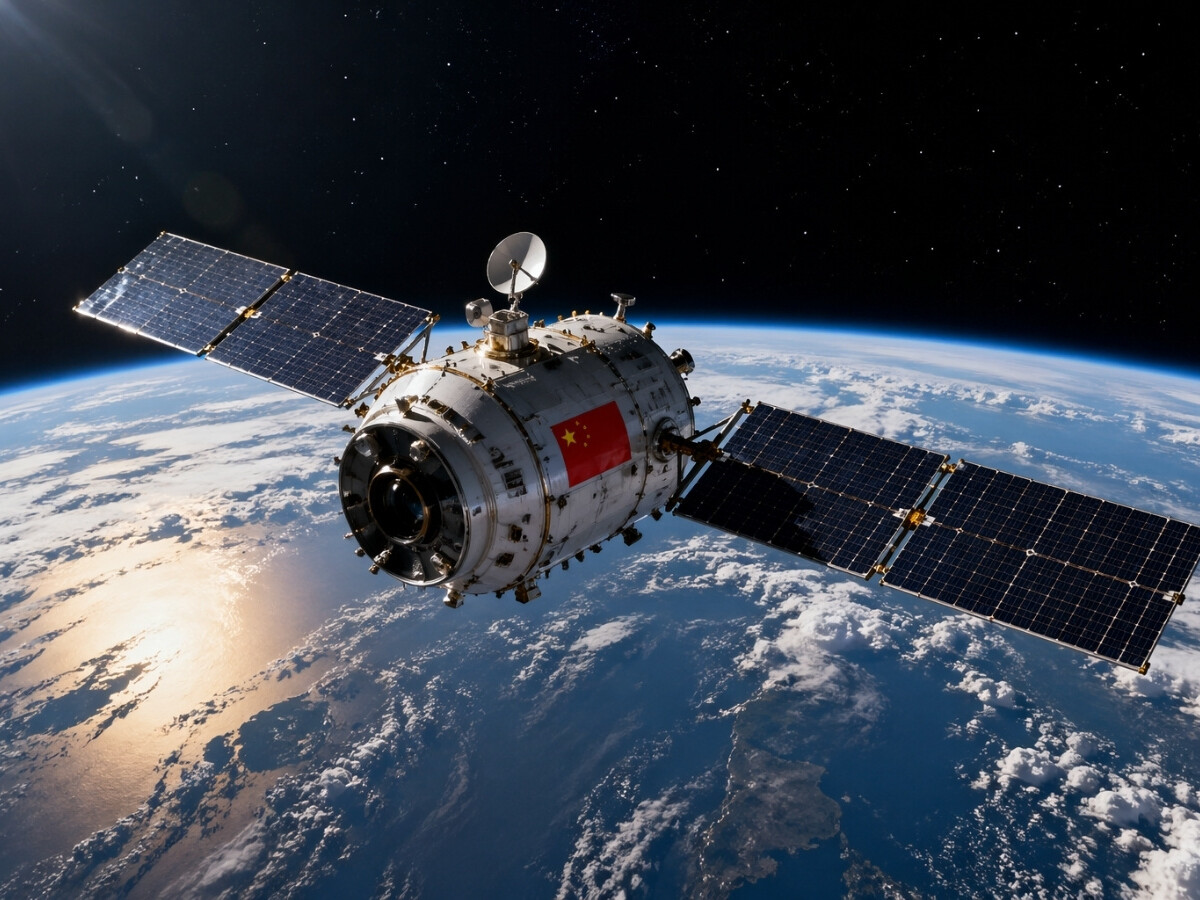 China integra las imágenes con sistemas de IA en satélites