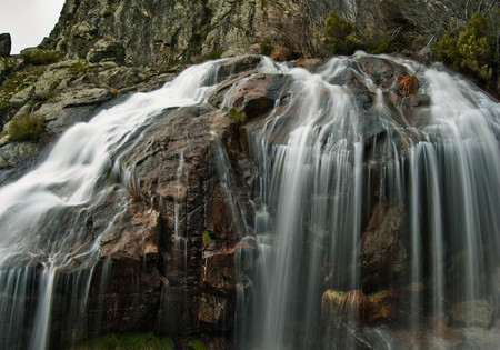 Chorrera de Los Litueros (Arroyo del Caño) en Somosierra