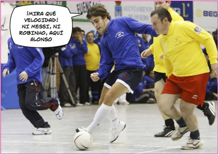 Alonso se pone las botas