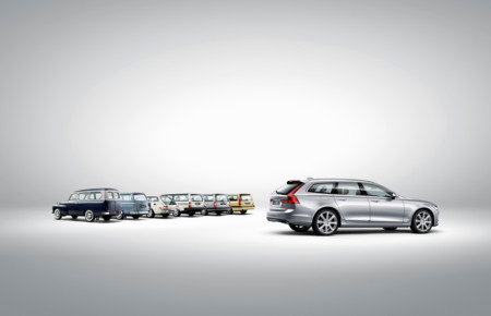 173848 Volvo V90 And A Historical Line Up Of Volvo Estate Models