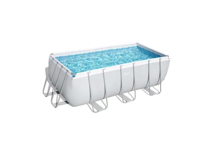 Piscina desmontable RECTANGULAR 412x201x122 cm + depuradora