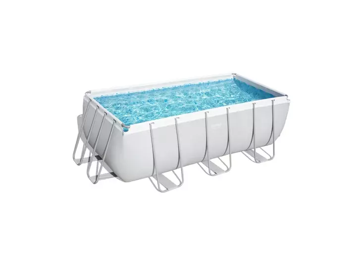 Piscina desmontable RECTANGULAR 412x201x122 cm + depuradora