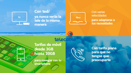 telecable responde a la subida de gigas con la renovación de sus tarifas y nuevo máximo de 20 GB