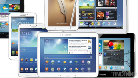 Comparamos los Galaxy Tab entre sí y frente a los Galaxy Note de pequeño y gran formato