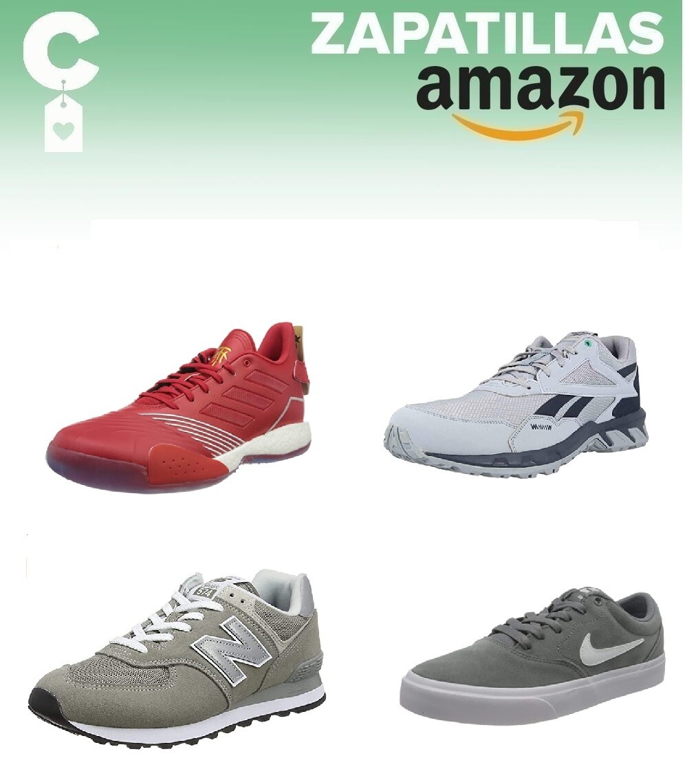 Chollos en tallas sueltas de  zapatillas Nike, Reebok, New Balance o Adidas en Amazon
