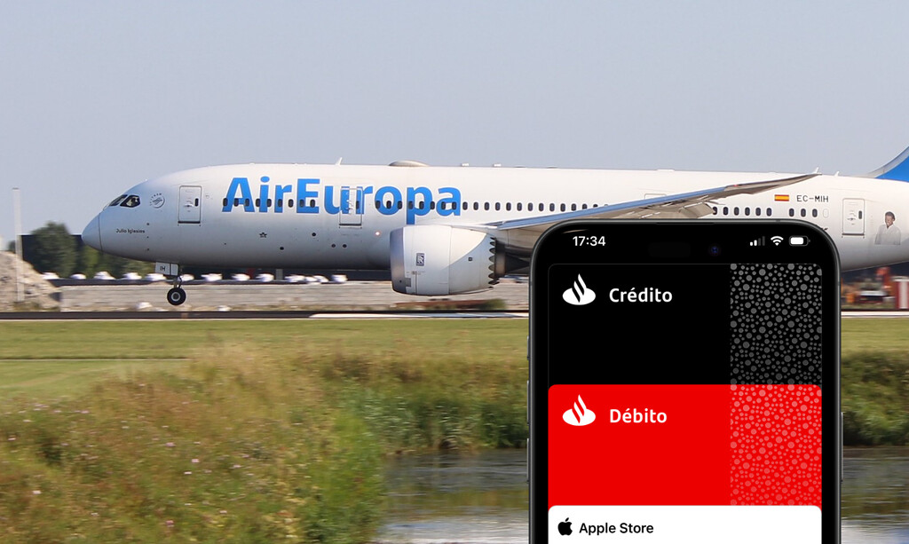 Air Europa sufre un terrible ataque y pide que canceles la tarjeta de crédito con la que compras tus billetes. Eso no hubiera pasado con Apple Pay Air Europa sufre un terrible ataque y pide que canceles la tarjeta de crédito con la que compras tus billetes. Eso no hubiera pasado con Apple Pay