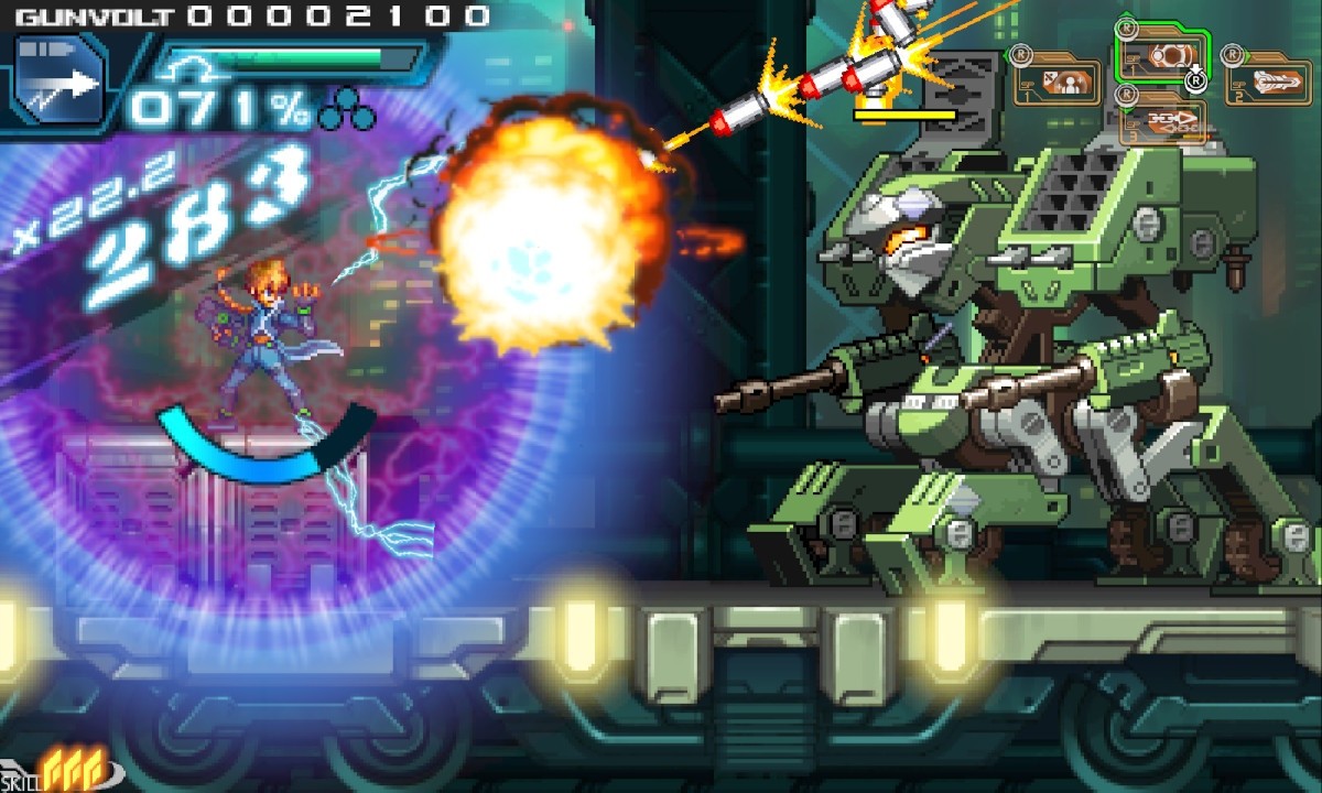 Azure Striker Gunvolt Striker Pack anunciado el recopilatorio para Switch