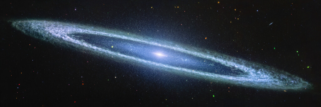 La nueva fotografía de la galaxia del Sombrero tomada por el telescopio ...