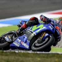 Maverick Viñales sin quejas hoy para Michelin: "Es agradable sentirse bien otra vez"