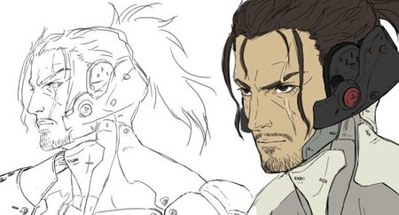 Qué buena pinta tiene el arte conceptual de Samuel, uno de los malos de 'Metal Gear Rising: Revengeance'