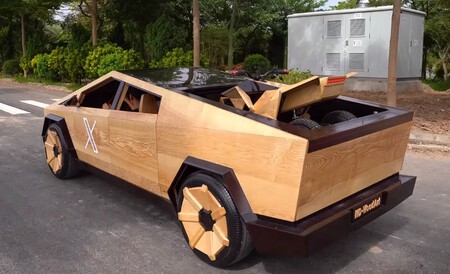 Cybertruck Madera