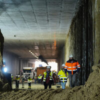 "Lo más difícil ya ha pasado": el principio del fin del soterramiento de la A-5 comienza a aparecer en el horizonte