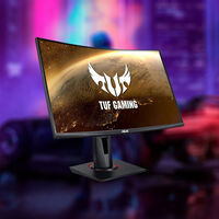 Estrena monitor gaming curvo al mejor precio: Este de Asus es brutal y hoy marca precio mínimo histórico