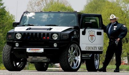 Hummer GeigerCars Sheriff Texas