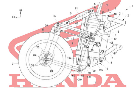 ¿Honda está preparando un triciclo con capacidad de inclinación para competir contra la Yamaha Niken?