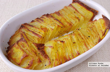 Receta de patatas dominó