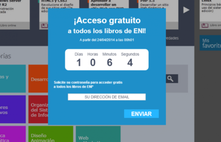 Ediciones ENI pone a tu disposición todo su catálogo de libros gratis durante dos días