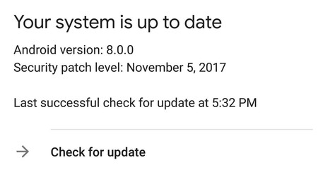 El botón 'Buscar actualizaciones' vuelve a funcionar como es debido en móviles Pixel y Nexus
