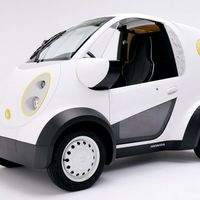 Honda y Kabuku crean un auto eléctrcio impreso en 3D para entregar... ¿galletas?