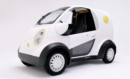 Honda y Kabuku crean un auto eléctrcio impreso en 3D para entregar... ¿galletas?