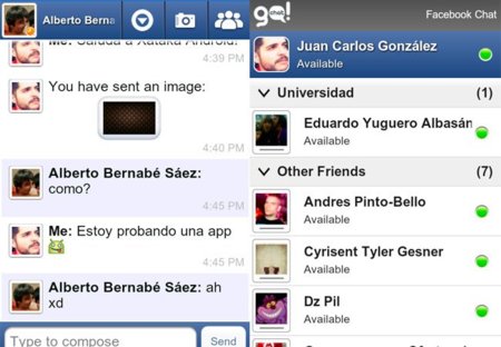 Go!Chat for Facebook