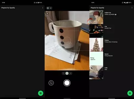モバイルカメラを使用したプレイリストの位置特定プロセス