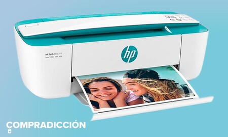 Esta impresora es un chollo: HP DeskJet 3762 por sólo 59,90 euros en Amazon