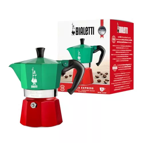 Bialetti - Moka Express Italian Collection: Icónica Cafetera Italiana para Espresso