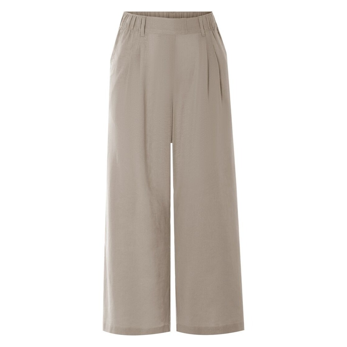 Pantalón culotte de lino para mujer
