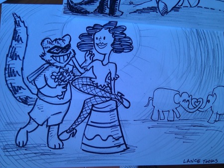 El mapache y el elefante de Lance Tooks 3