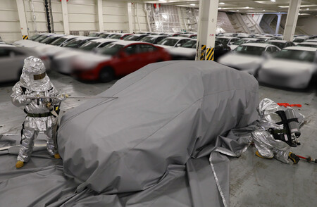 Manta térmica de Hyundai Glovis