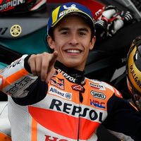 Marc Márquez desafía a sus críticos por seguir en HRC: "Hay dos motos como la mía. Si no te importa el dinero, Honda te da una "