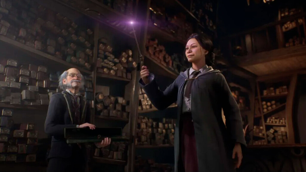 Elige sabiamente durante la ceremonia inicial de Hogwarts Legacy porque luego no habrá vuelta atrás Elige sabiamente durante la ceremonia inicial de Hogwarts Legacy porque luego no habrá vuelta atrás