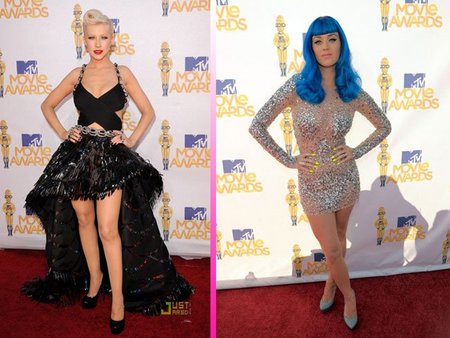 Las celebrities no se pierden la alfombra roja de los MTV Movie Awards