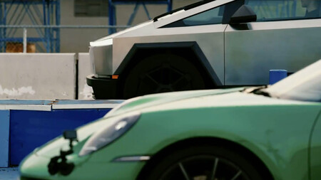 Tesla Cybertruck Vs Porsche 911