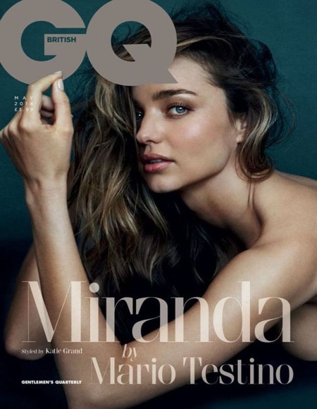Miranda Kerr se desnuda para la GQ y confiesa que le gusta la carne tanto como el pescado