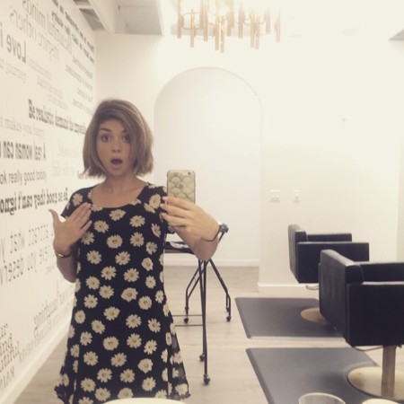 Los tiempos cambian, el pelo de Sarah Hyland también