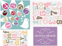 Bonitas láminas para decorar la habitación del bebé