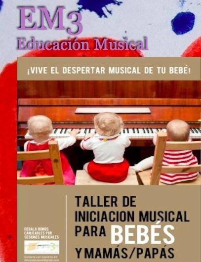 Talleres de iniciación musical para bebés en Málaga