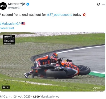 Acosta Malasia Motogp 2025