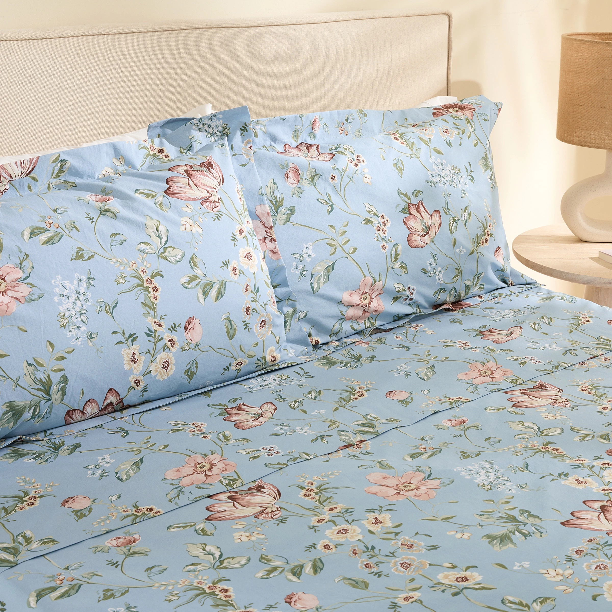 El Corte Inglés - Juego de sábanas algodón Orleans.