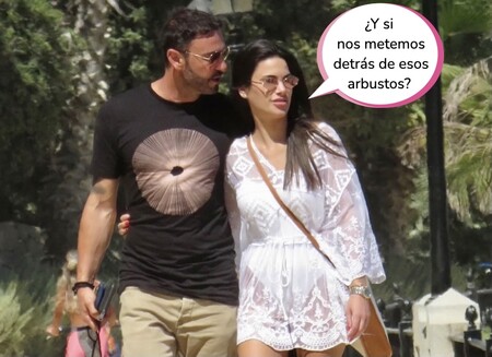 ¡Carla Barber se da el lote con un maromo en plena calle! Las fotos que demuestran que Diego Matamoros ya es pasado