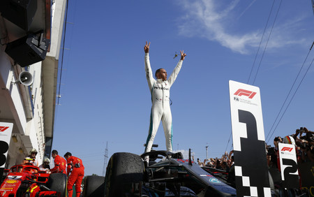 Victoria sin rival para Lewis Hamilton en el GP Hungría de Fórmula 1 que se va de vacaciones aún más líder