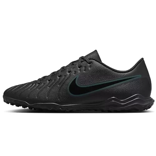NIKE Tiempo Legend 10 Club TF, Sneaker Hombre, Black Black Deep Jungle, 38 EU
