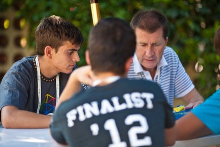 Preparando la final en California