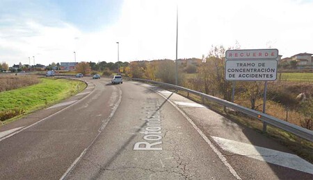 Radar de tramo DGT en la rotonda de E.Leclerc (Salamanca)