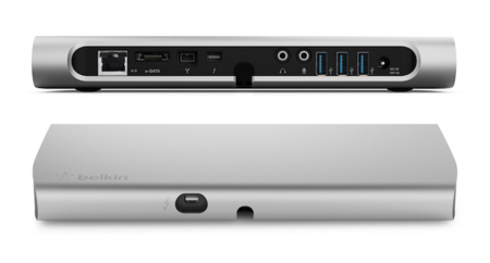 Belkin Thunderbolt Express Dock, mas conexiones para tu Mac vía Thunderbolt