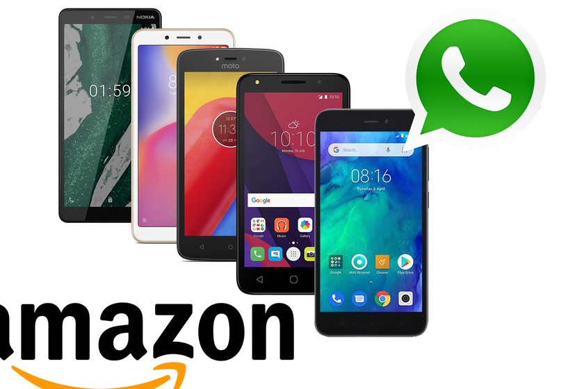 5 smartphones baratos en Amazon para los que sólo quieren el móvil para