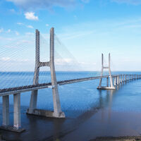A maior ponte da Europa tem nome de time brasileiro: a gigante de 17 km que corta o Tejo, desafoga Lisboa e virou símbolo de progresso 